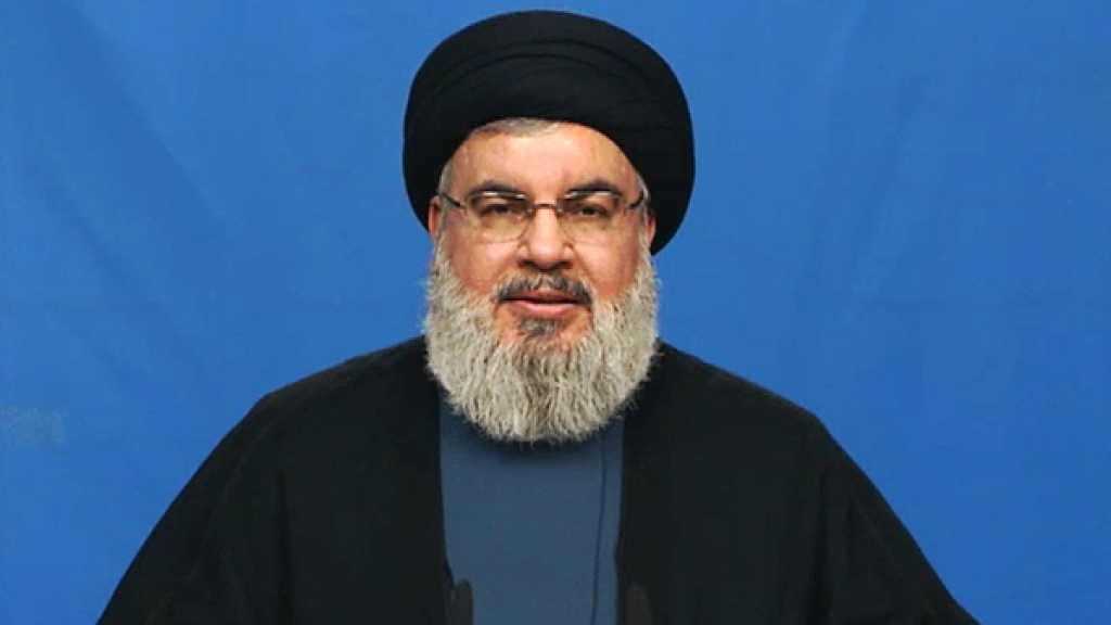  كلمة للسيد نصر الله في مهرجان يوم القدس العالمي  الجمعة 8 حزيران الساعة 5.30 عصراً 