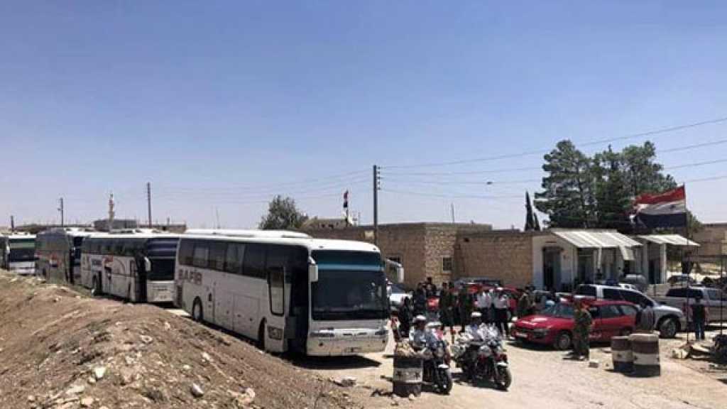 دخول عشرات الحافلات إلى كفريا والفوعة لنقل الأهالي المحاصرين من قبل الإرهابيين