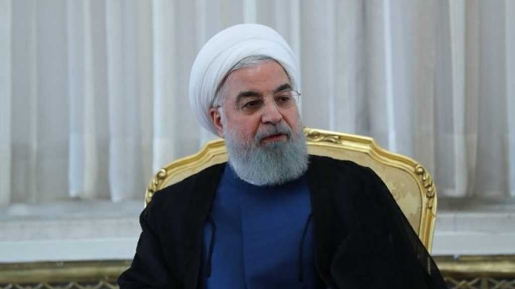 روحاني: التهديدات الأميركية سخيفة وشعبنا اختار المقاومة&nbsp;