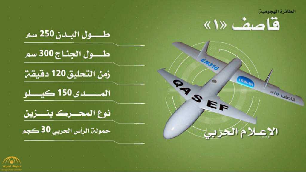 &rsquo;قاصف 1&rsquo; اليمنية أغارت على قاعدة الملك خالد الجوية بخميس مشيط