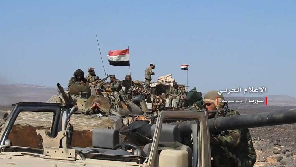 بالصور.. عمليات الجيش السوري ببادية السويداء الشرقية