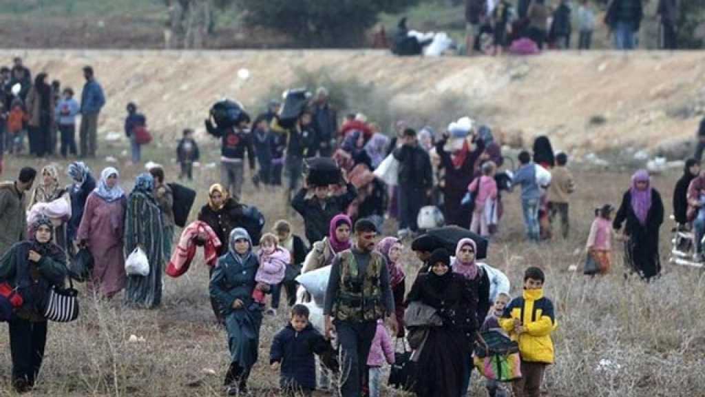 نزوح 4 آلاف شخص عن إدلب إلى حماة شمال غربي سوريا