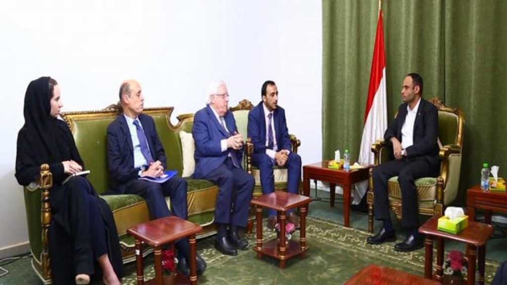 اليمن: الرئيس المشاط يستقبل المبعوث الأممي