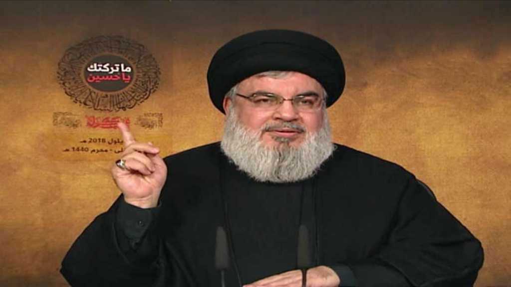  السيد نصرالله يدعو لتجديد البيعة مع الحسين (ع) في ليلة ويوم العاشر