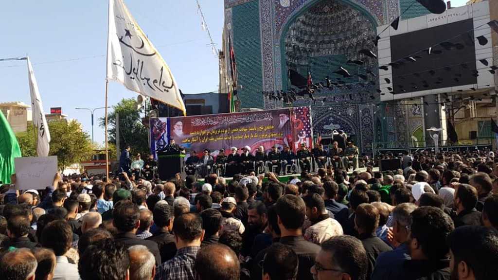 إيران تشيّع شهداء الهجوم الإرهابي في الأهواز