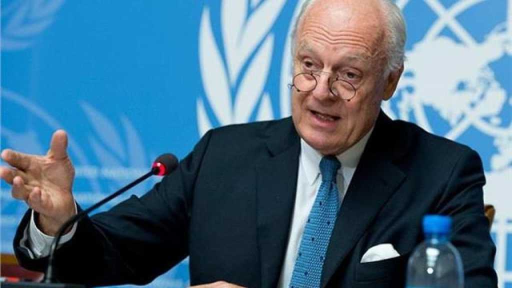 دي ميستورا يزور دمشق قريبا لبحث اللجنة الدستورية