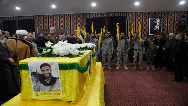 حزب الله وأهالي الضاحية شيّعوا الشهيد المجاهد يوسف محمد قطايا
