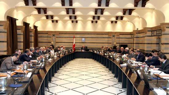 مجلس الوزراء دان جريمة تفجير الباص في دمشق واعدام الطيار الاردني 