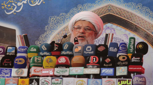 الشيخ عبد المهدي الكربلائي المرجعية الدينية العراقية: لتطهير مؤسسات الدولة من الفاسدين