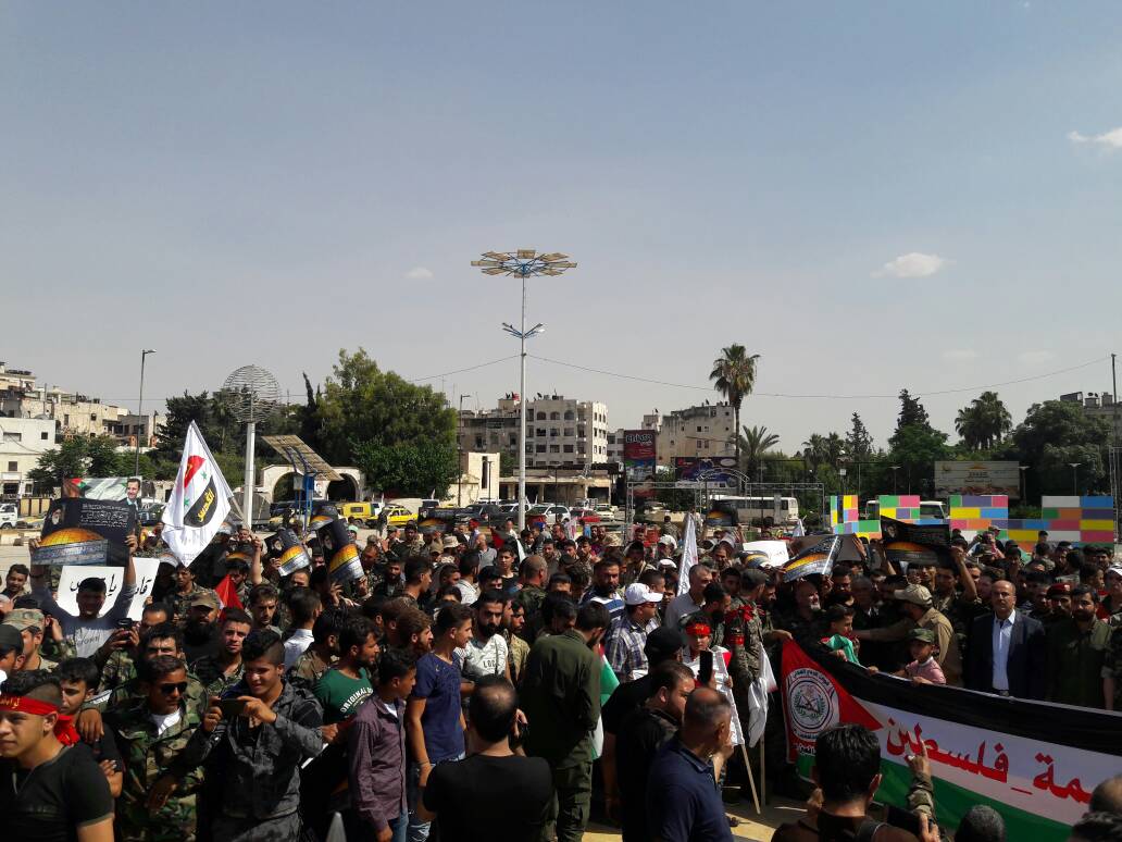 سوريا تخرج من أجل القدس في يوم القدس العالمي ـ بالصور