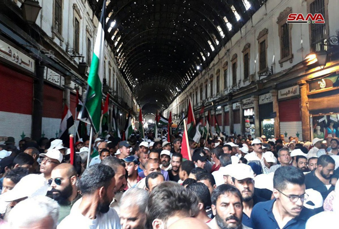 سوريا تخرج من أجل القدس في يوم القدس العالمي ـ بالصور