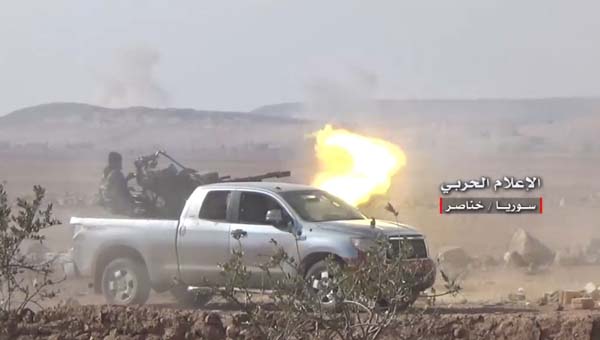 بالصور: الجيش السوري وحلفاؤه.. إلى ريف حلب الجنوبي دُر