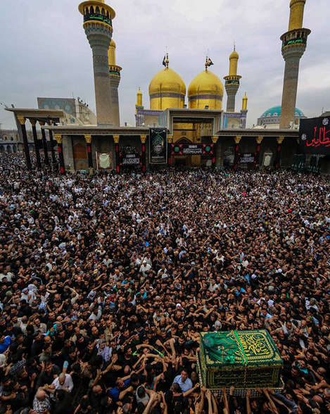 الملايين يحيون ذكرى شهادة الإمام الكاظم (ع)