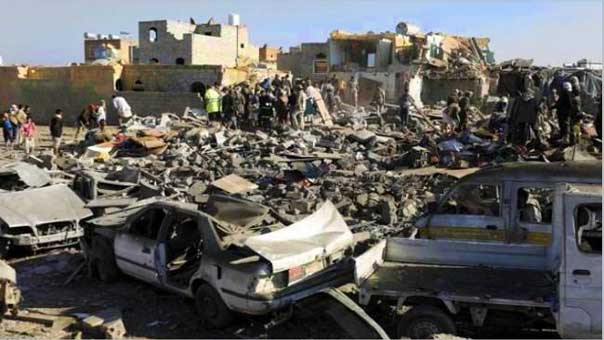 العدوان السعودي على اليمن الجرائم السعودية بحق الإنسانية: مواصلة إغلاق منافذ الإغاثة للشعب اليمني