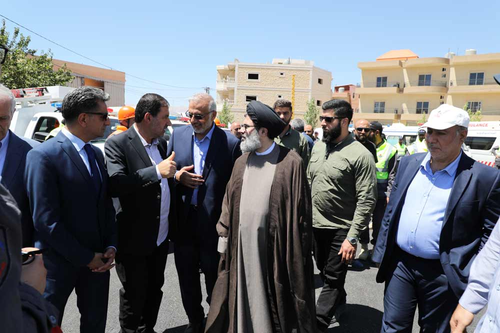 السيد صفي الدين يجول على المشاريع الإنمائية في بعلبك