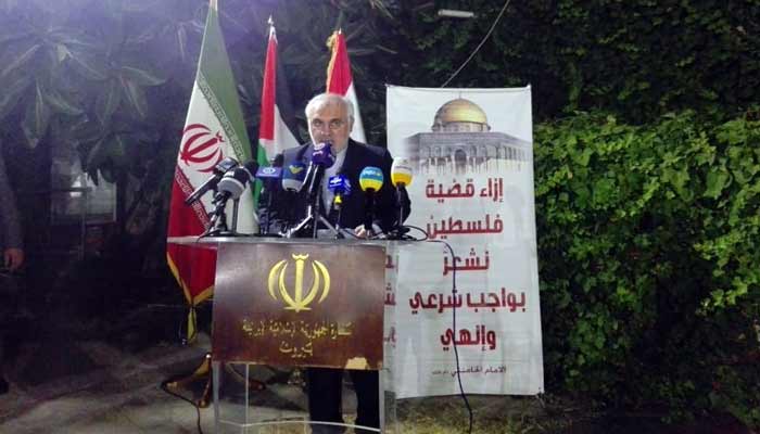 فتحعلي: الهجمات على إيران بسبب احتضانها القضية الفلسطينية