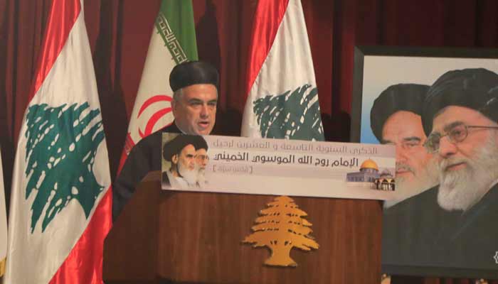 السفارة الإيرانية في لبنان تحيي ذكرى رحيل الإمام الخميني &rsquo;قدس&rsquo;