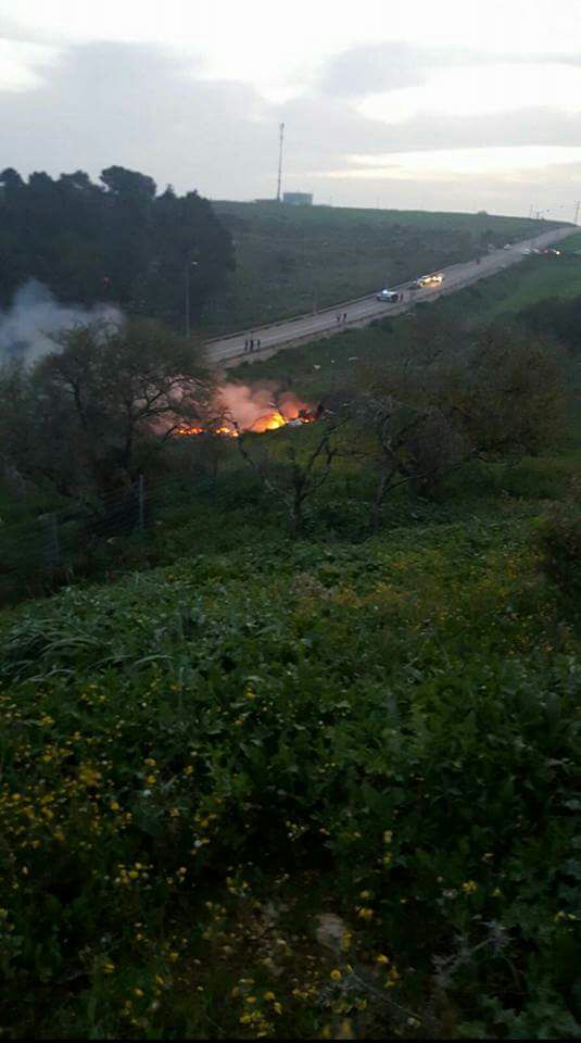 الدفاعات الجوية السورية تتصدى لاعتداء اسرائيلي وتسقط طائرة F16 فوق الجليل