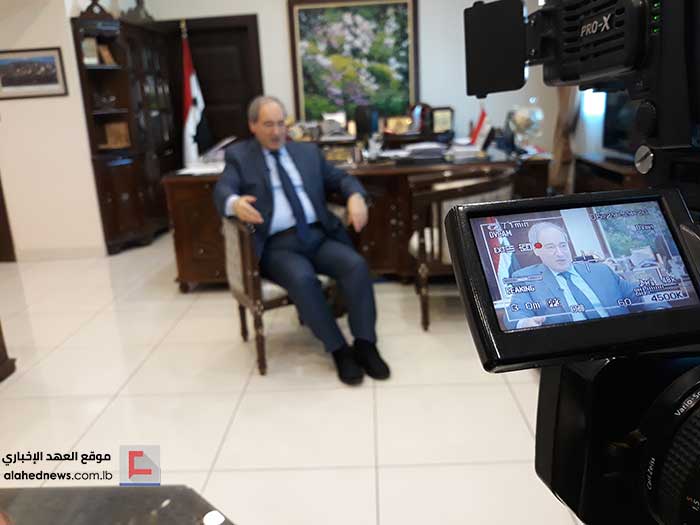 المقداد لـ&rsquo;العهد&rsquo;: على تركيا تنفيذ التزاماتها في سوتشي.. ودول عدة تحاول إعادة العلاقات معنا
