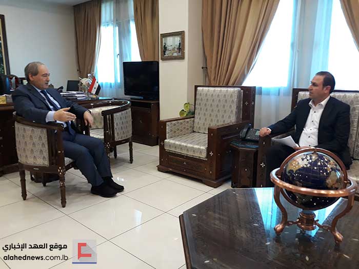 المقداد لـ&rsquo;العهد&rsquo;: على تركيا تنفيذ التزاماتها في سوتشي.. ودول عدة تحاول إعادة العلاقات معنا