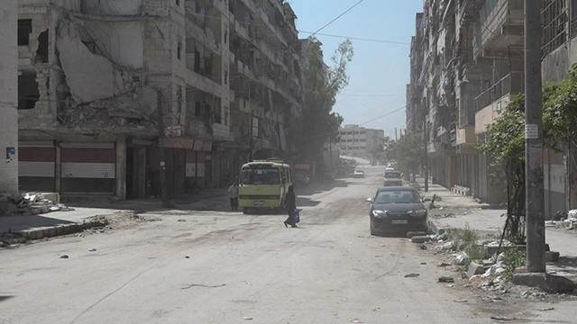  حي صلاح الدين في حلب شاهدٌ على إرادة حياة لا تكسر