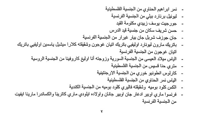  الداخلية تنشر مرسوم التجنيس.. والشبهات تدور حول بعض الأسماء