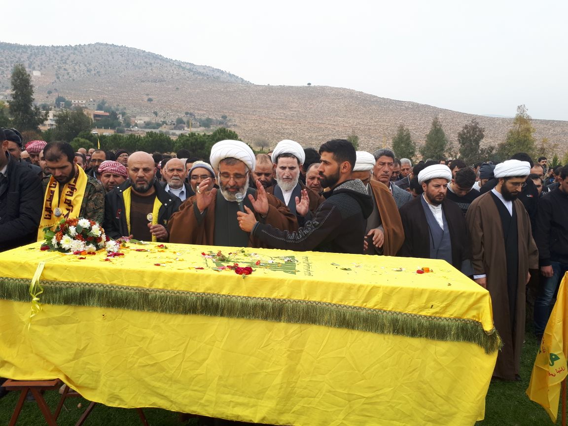 حزب الله يشيّع الشهيد المجاهد حسين نايف الهق &rsquo;هادي&rsquo; في الهرمل